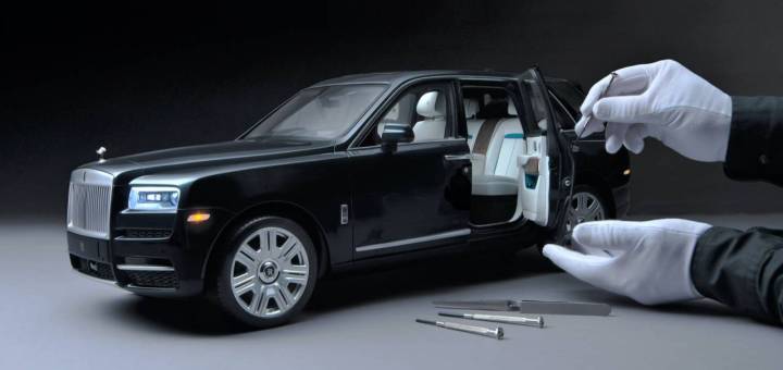 Rolls-Royce, Gerçek Arabadan Daha Pahalı Olan 1:8 Ölçekli Cullinan SUV Üretti