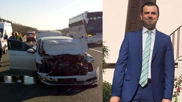 Edirne Belediye Başkan Yardımcısı ve Eşi Trafik Kazası Geçirdi